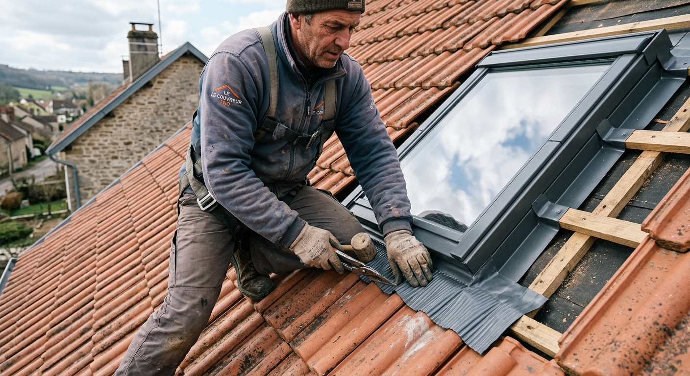&Eacute;tanch&eacute;it&eacute; toiture Velux Is&egrave;re